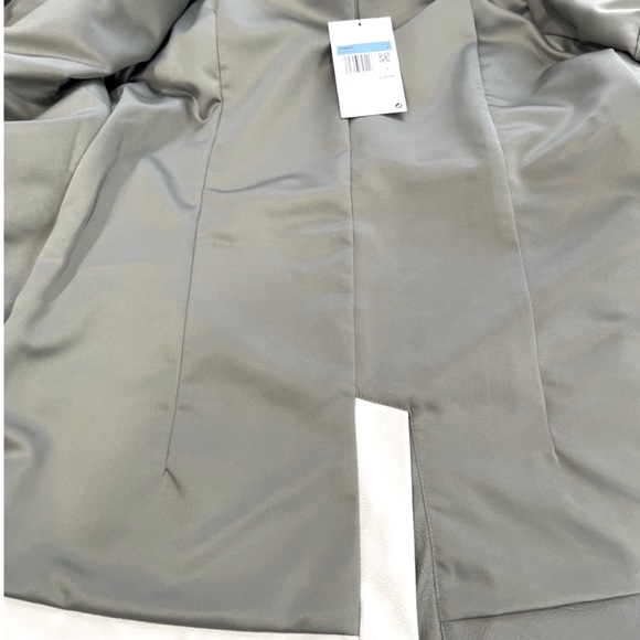 NWT SZ L Nike Jordan Leather Block Jacket - Picture 8 of 9